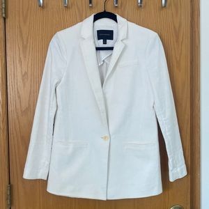 Banana Republic White Blazer 6p